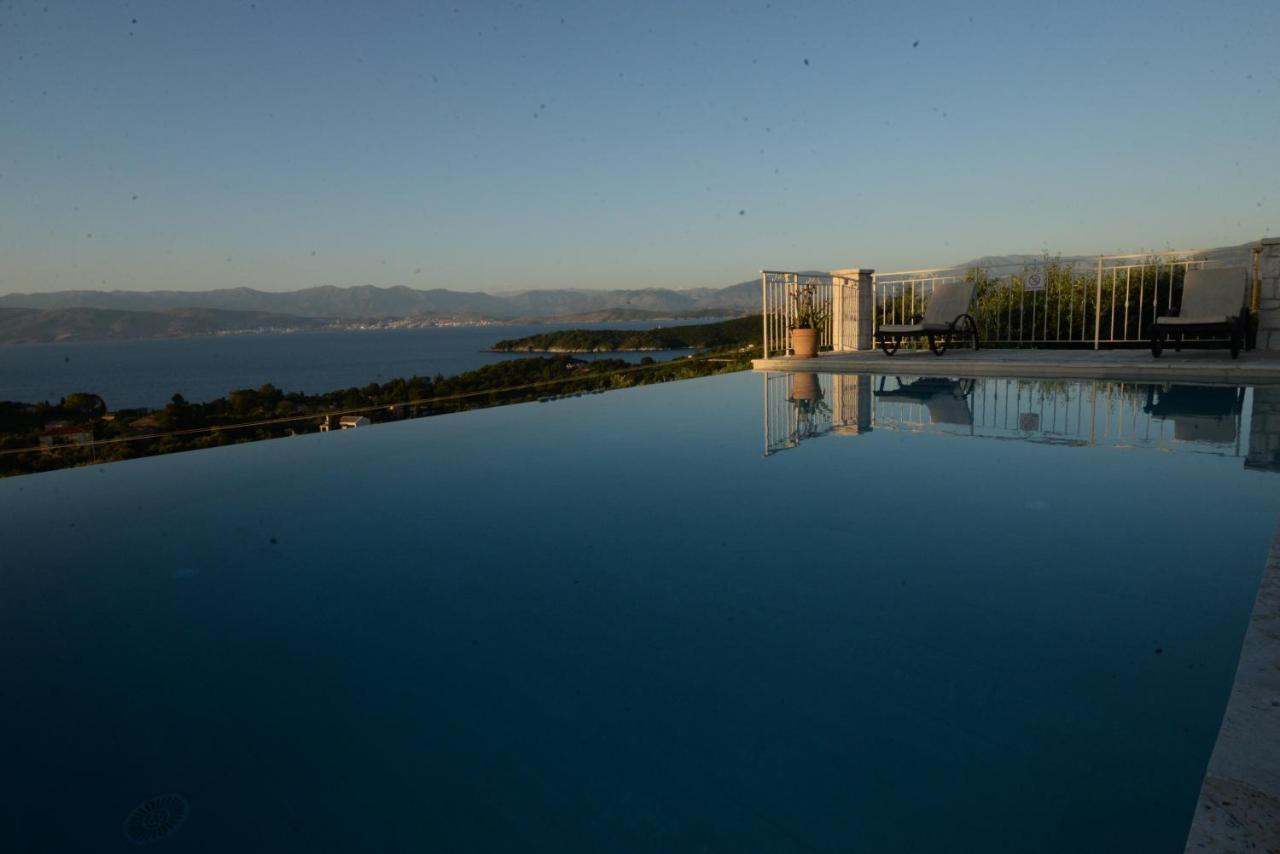 Villa Melanthi Kassiopi Corfu ภายนอก รูปภาพ