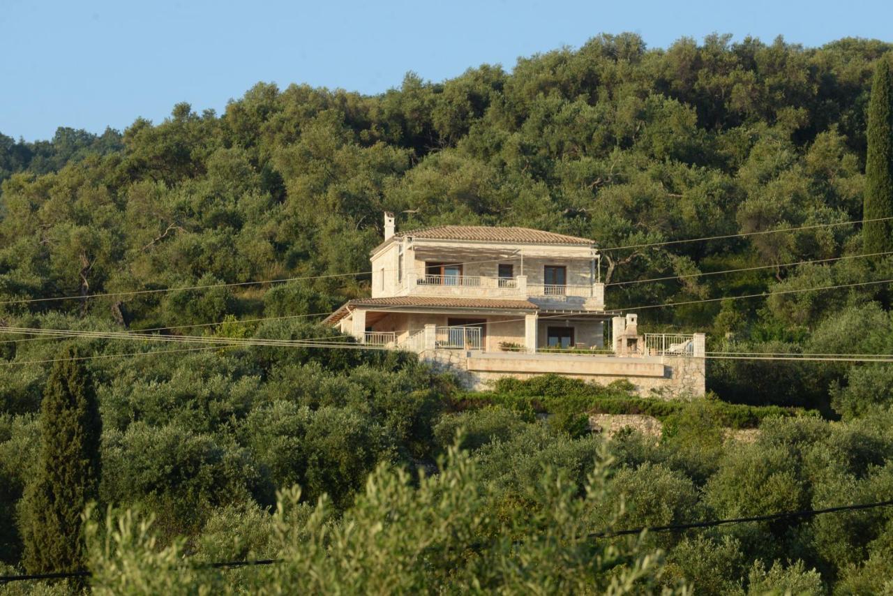 Villa Melanthi Kassiopi Corfu ภายนอก รูปภาพ